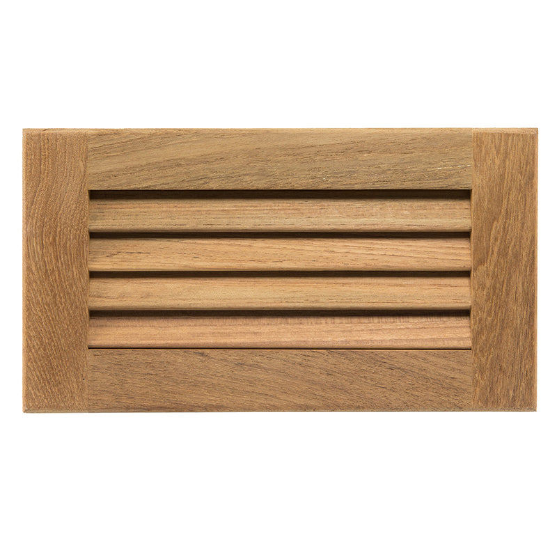 Load image into Gallery viewer, Whitecap Teak Louvered Insert - 6-3/8&quot; x 11-3/16&quot; x 3/4&quot; [60714]
