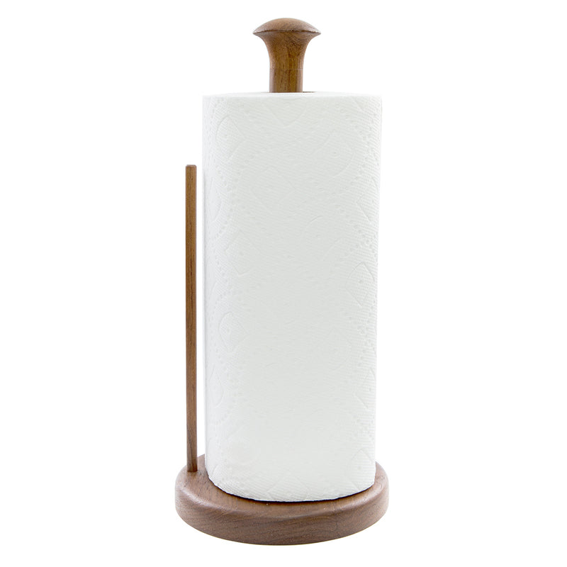 Load image into Gallery viewer, Whitecap Teak Stand-Up Paper Towel Holder [62444]
