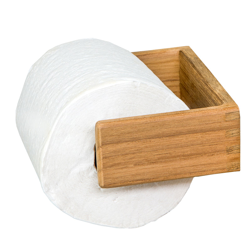 Load image into Gallery viewer, Whitecap Teak Toilet Tissue Rack [62322]
