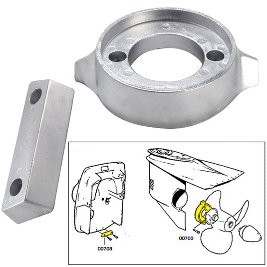 Tecnoseal Anode Kit w/Hardware - Volvo 290 - Magnesium [20705MG]