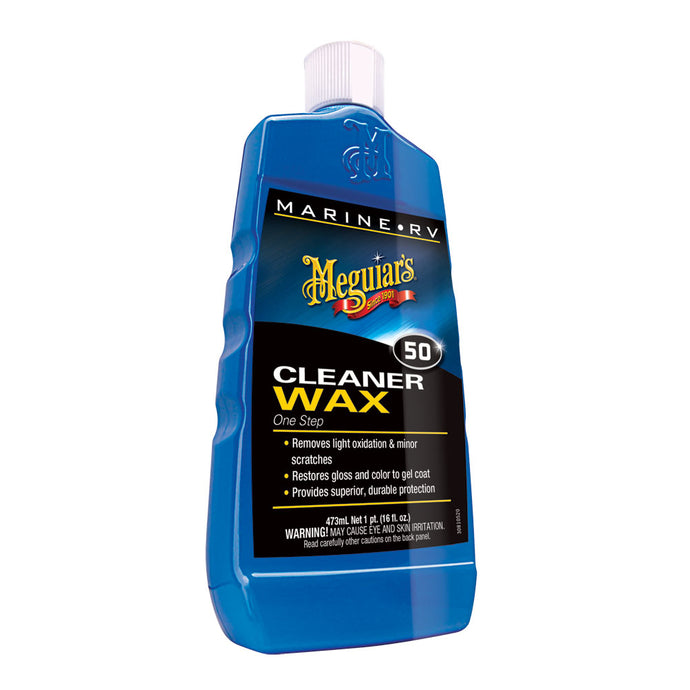 Meguiar's #50 Boat/RV Cleaner Wax - Liquid 16oz [M5016]