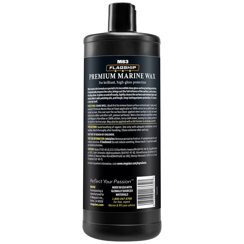 Load image into Gallery viewer, Meguiar&#39;s Flagship Premium Marine Wax - 32oz [M6332]

