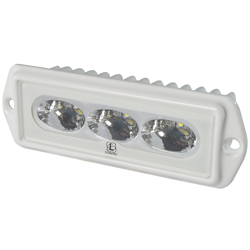 Load image into Gallery viewer, Lumitec CapriLT - LED Flood Light - White Finish - White Non-Dimming [101288]
