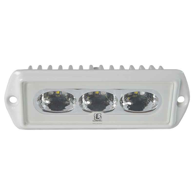 Load image into Gallery viewer, Lumitec CapriLT - LED Flood Light - White Finish - White Non-Dimming [101288]
