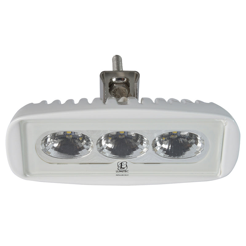 Load image into Gallery viewer, Lumitec CapreraLT - LED Flood Light - White Finish - White Non-Dimming [101292]
