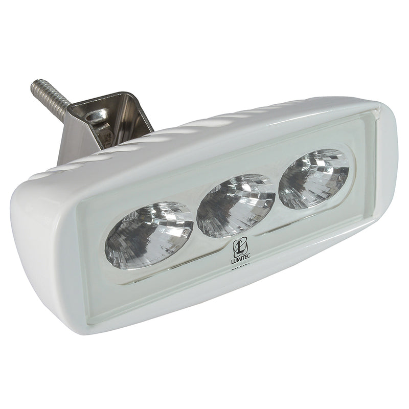 Load image into Gallery viewer, Lumitec CapreraLT - LED Flood Light - White Finish - White Non-Dimming [101292]
