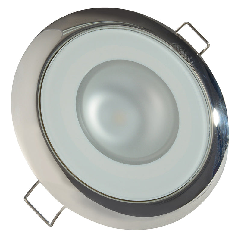 Load image into Gallery viewer, Lumitec Mirage Flush Mount Down Light Spectrum RGBW - Polished Bezel [113117]
