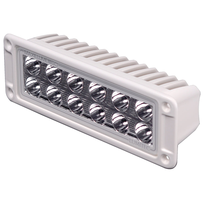 Load image into Gallery viewer, Lumitec Maxillumeh60 - Flush Mount Flood Light - White Housing - White Dimming [101336]
