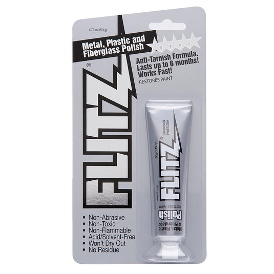 Flitz Polish - Paste - 1.76oz Tube - 6-Pack [BP 03511-6A-6PK]