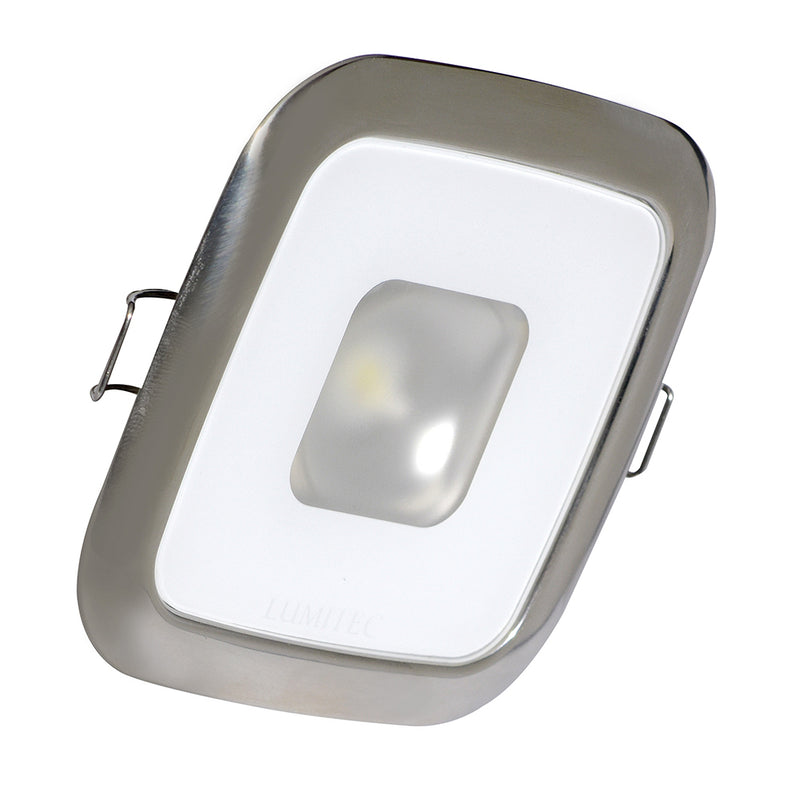 Load image into Gallery viewer, Lumitec Square Mirage Down Light - Warm White Dimming - Hi-CRI - Polished Bezel [116119]
