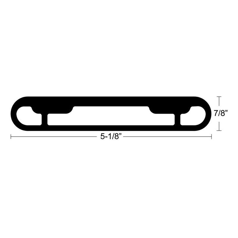 Load image into Gallery viewer, TACO T-Top Extrusion Plate Pre-Drilled for Grand Slams - 20&quot; - Pair [GSE-1939BSA20]
