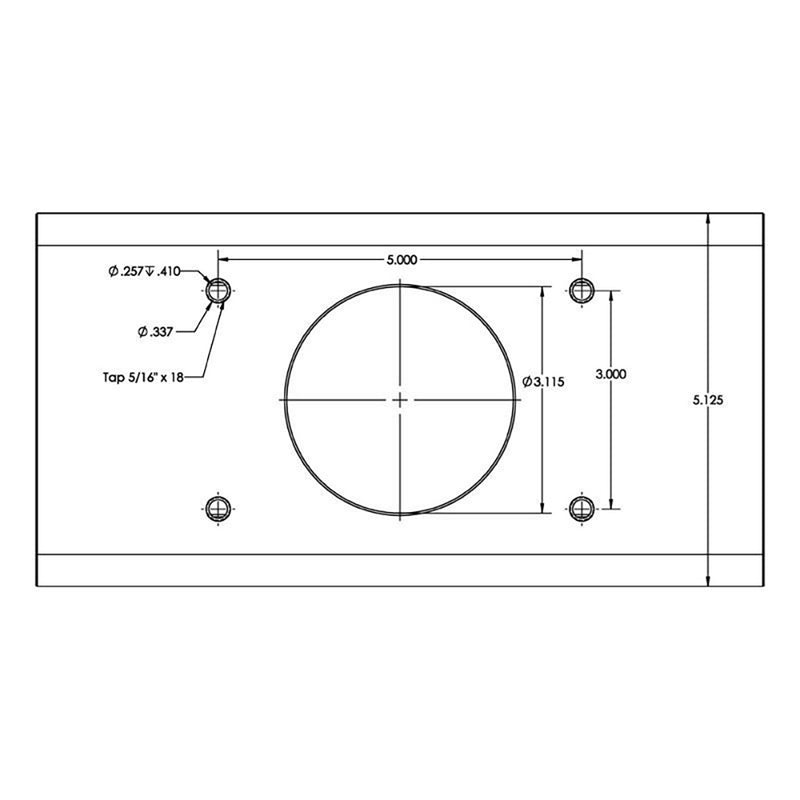 Load image into Gallery viewer, TACO T-Top Extrusion Plate Pre-Drilled for Grand Slams - 20&quot; - Pair [GSE-1939BSA20]
