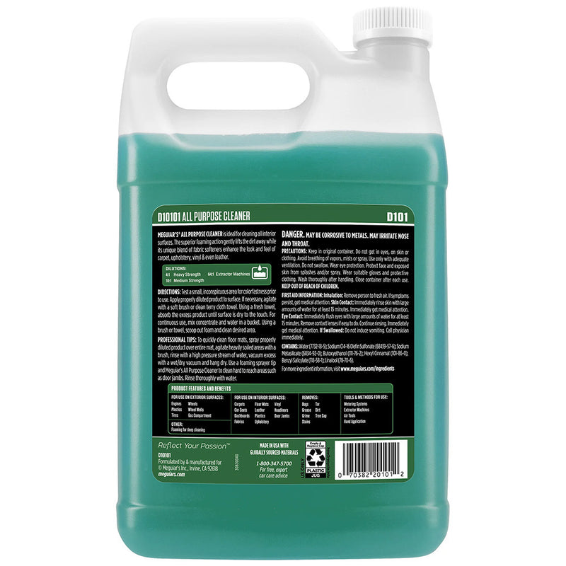 Load image into Gallery viewer, Meguiars Detailer All Purpose Cleaner - 1-Gallon *Case of 4* [D10101CASE]
