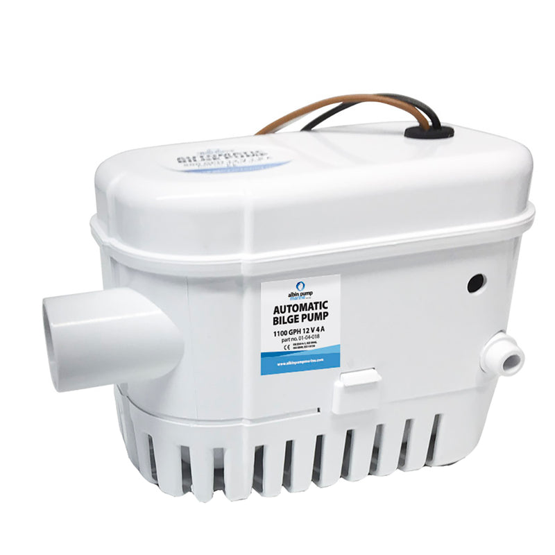 Load image into Gallery viewer, Albin Group Automatic Bilge Pump 1100 GPH - 12V [01-04-018]
