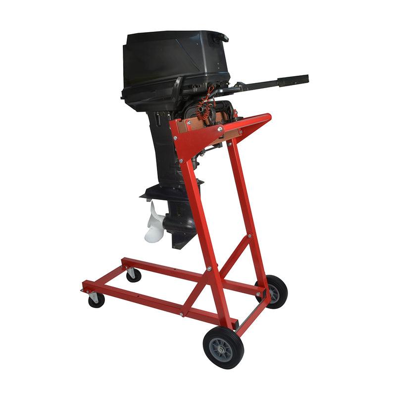 Load image into Gallery viewer, C.E. Smith Outboard Motor Dolly - 250lb. - Red [27580]
