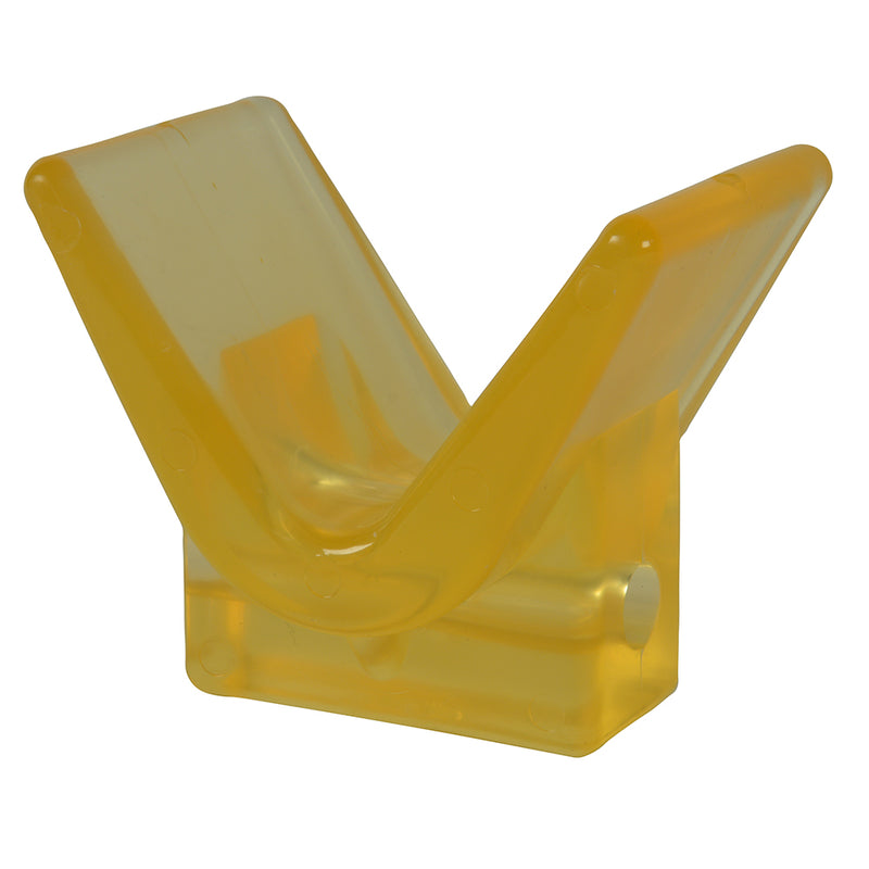 Load image into Gallery viewer, C.E. Smith Y-Stop 3&quot; x 3&quot; - 1/2&quot; ID Yellow PVC [29554]
