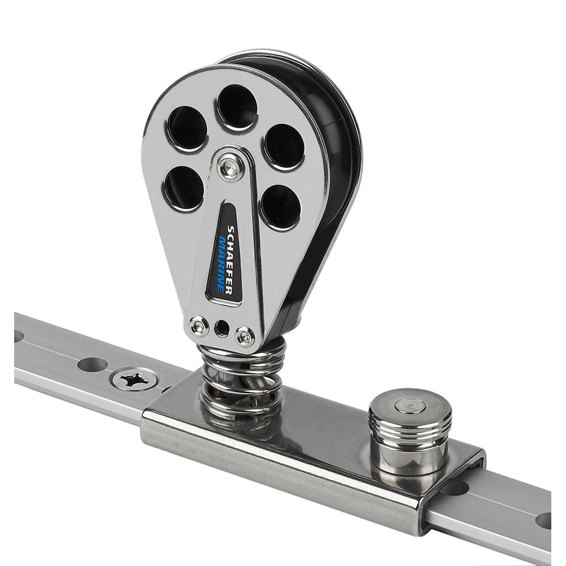 Load image into Gallery viewer, Schaefer Spring Loaded/Lined Slide/Stainless Steel f/1-1/4&quot; T-Track [705-92]
