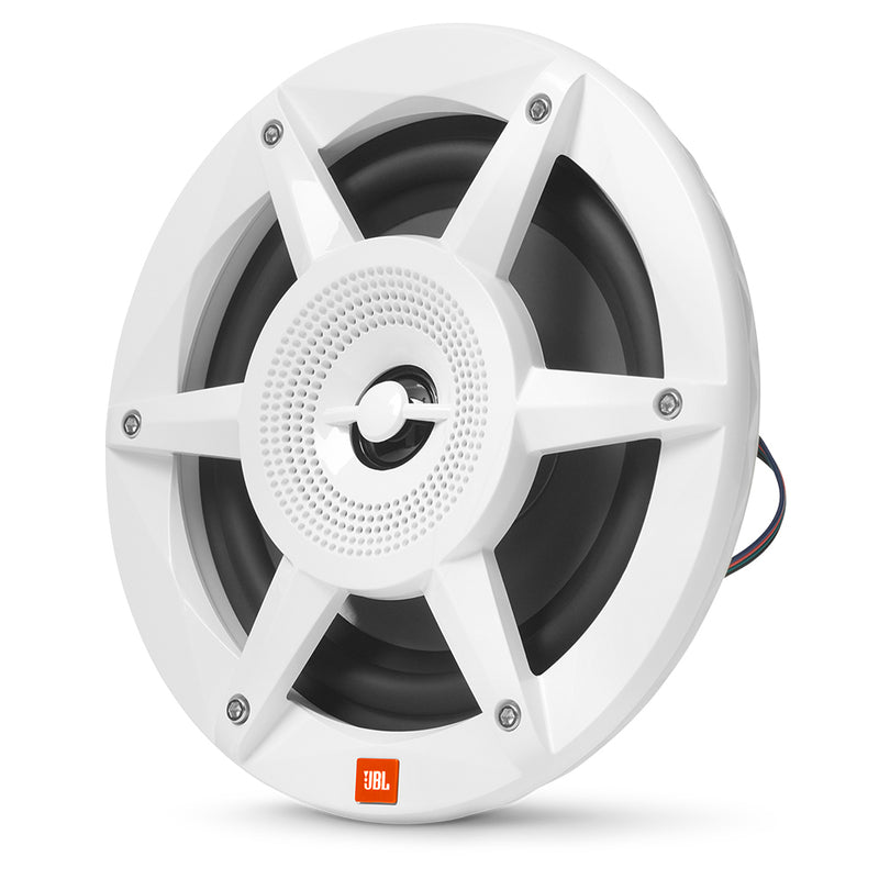 Load image into Gallery viewer, JBL 6.5&quot; Coaxial Marine RGB Speakers - White STADIUM Series [STADIUMMW6520AM]
