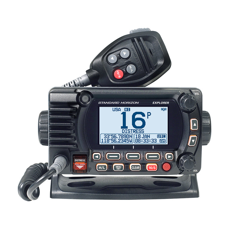 Load image into Gallery viewer, Standard Horizon GX1800G Fixed Mount VHF w/GPS - Black [GX1800GB]
