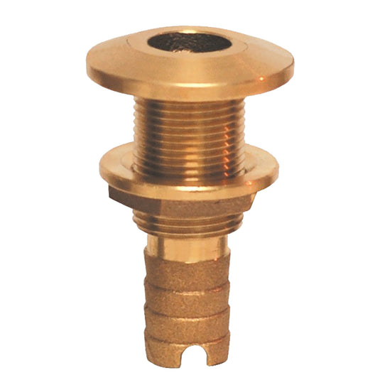 GROCO Bronze Hose Barb Thru-Hull Fitting - 5/8