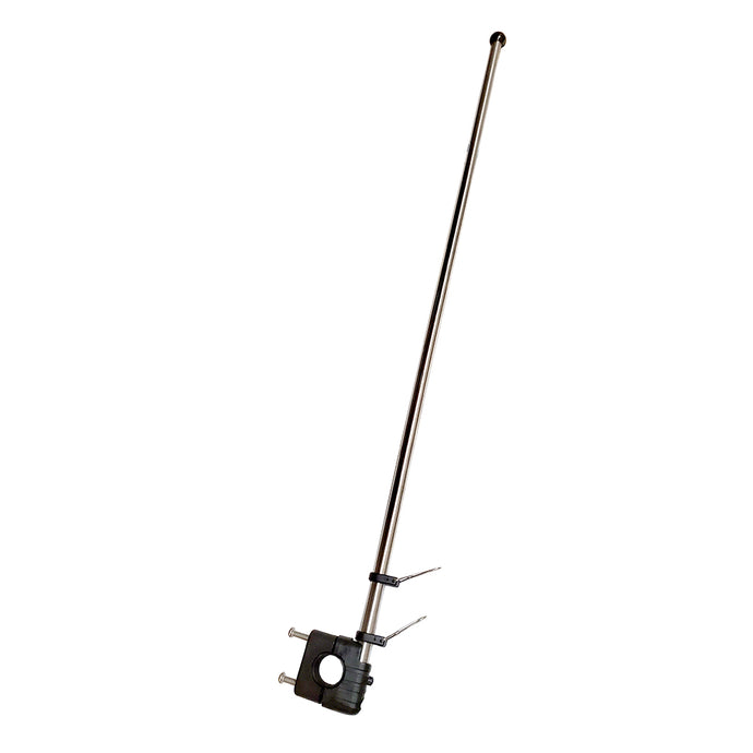 Sea-Dog Stainless Steel Rail Mount Flagpole - 30