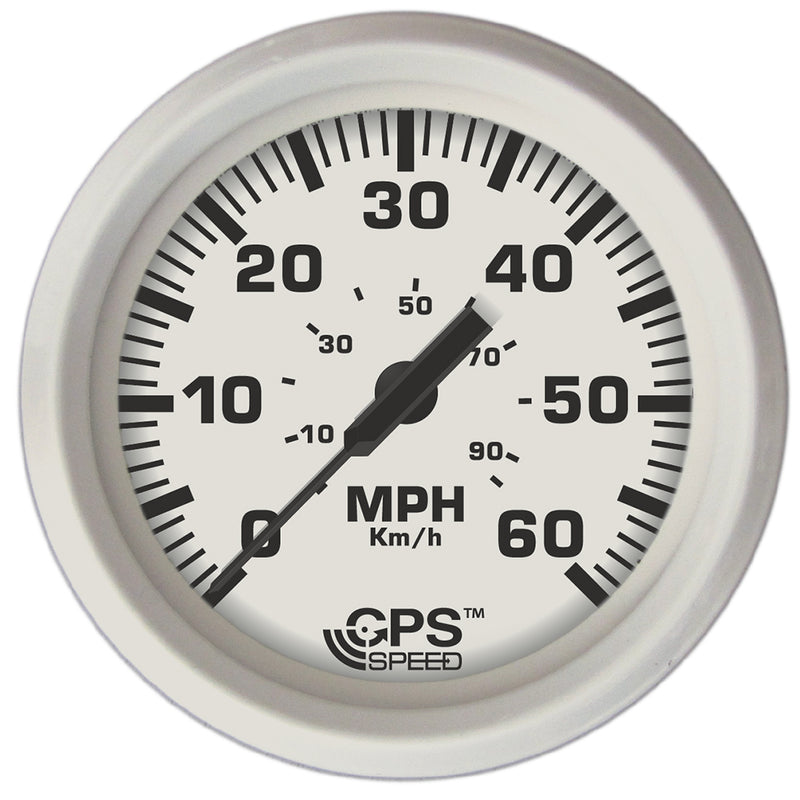 Load image into Gallery viewer, Faria Dress White 4&quot; GPS Speedometer - 60 MPH [33147]
