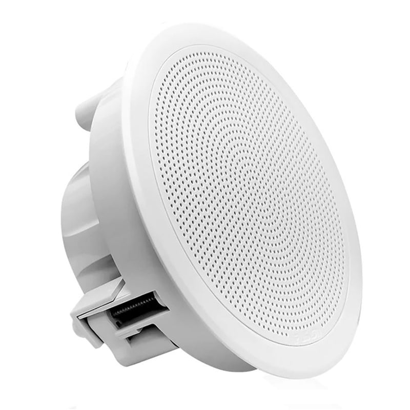 Load image into Gallery viewer, Fusion FM-F65RW FM Series 6.5&quot; Flush Mount Round Marine Speakers - White Grill - 120W [010-02299-00]
