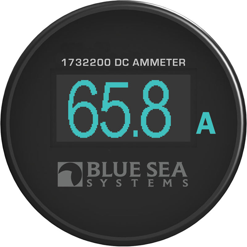 Load image into Gallery viewer, Blue Sea 1732200 Mini OLED Ammeter - Blue [1732200]
