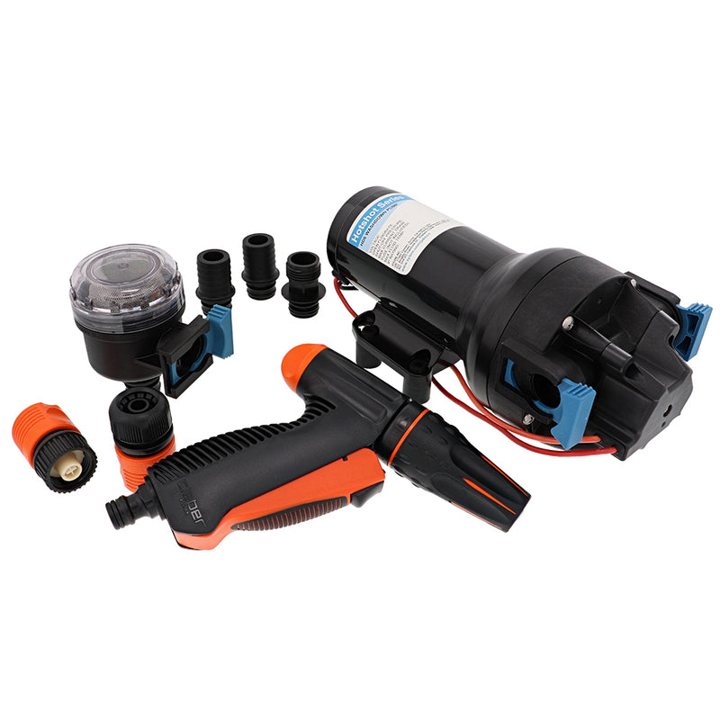 Load image into Gallery viewer, Jabsco HotShot HD6 Heavy Duty Washdown Pump - 12V - 6 GPM - 70 PSI [P601J-219N-3A]
