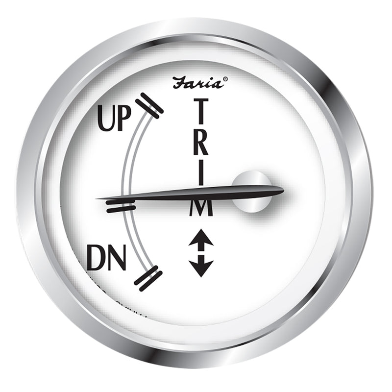 Load image into Gallery viewer, Faria Newport SS 2&quot; Trim Gauge f/J/E/Suzuki Outboards [25007]
