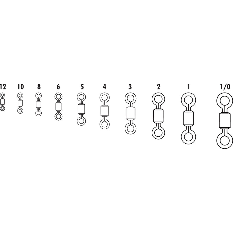 Load image into Gallery viewer, VMC SSRS Stainless Steel Rolling Swivel #2VP - 310lb Test *50-Pack [SSRS#2VP]
