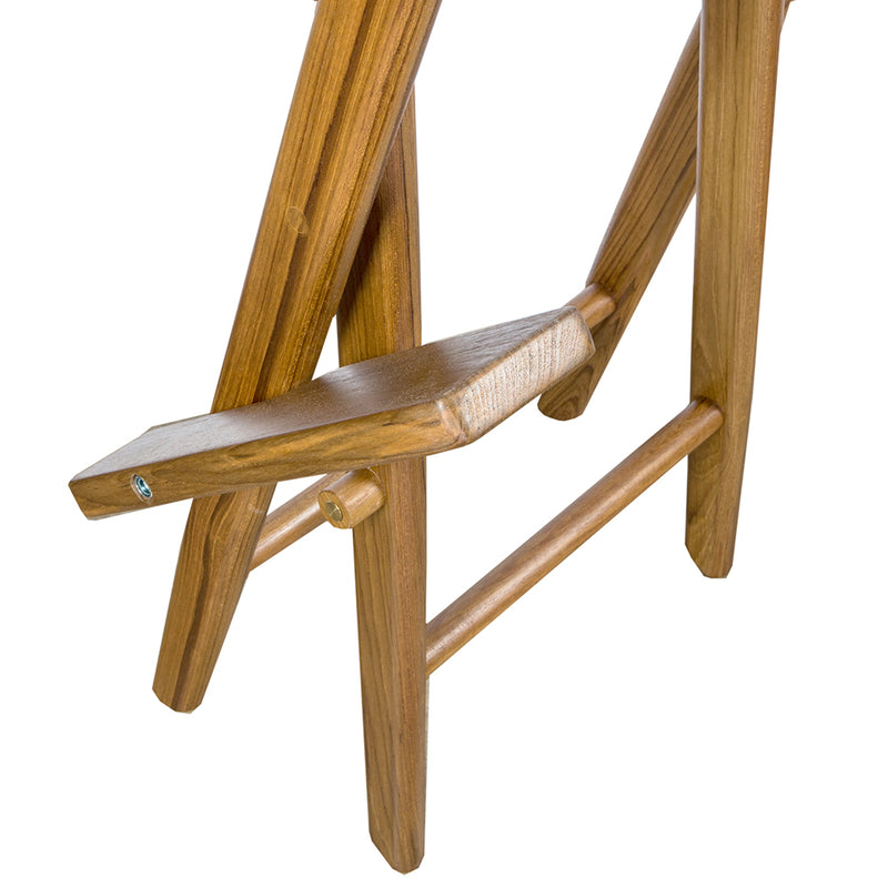 Load image into Gallery viewer, Whitecap Captains Chair w/Natural Seat Covers - Teak [60048]
