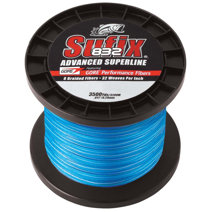 Sufix 832 Advanced Superline Braid - 20lb - Coastal Camo - 3500 yds [660-420CC]