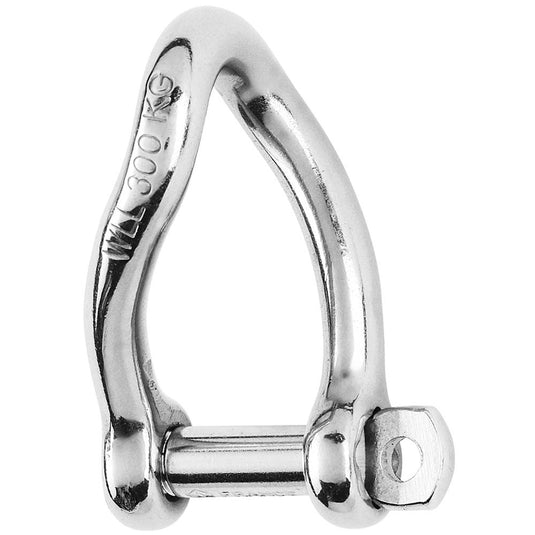 Wichard Self-Locking Twisted Shackle - Diameter 5mm - 3/16