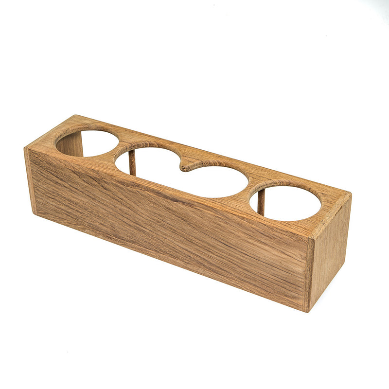 Load image into Gallery viewer, Whitecap Four Drink/Binocular Rack - Teak [62632]
