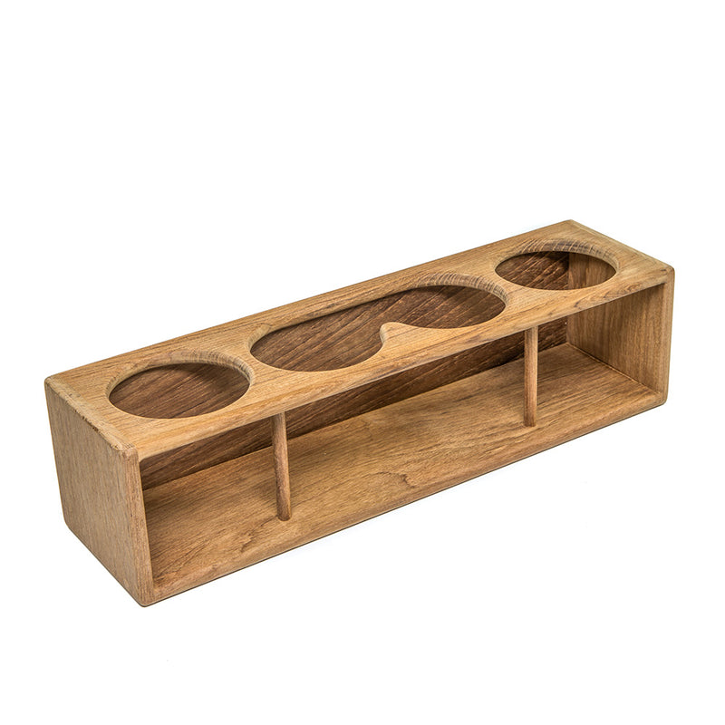 Load image into Gallery viewer, Whitecap Four Drink/Binocular Rack - Teak [62632]
