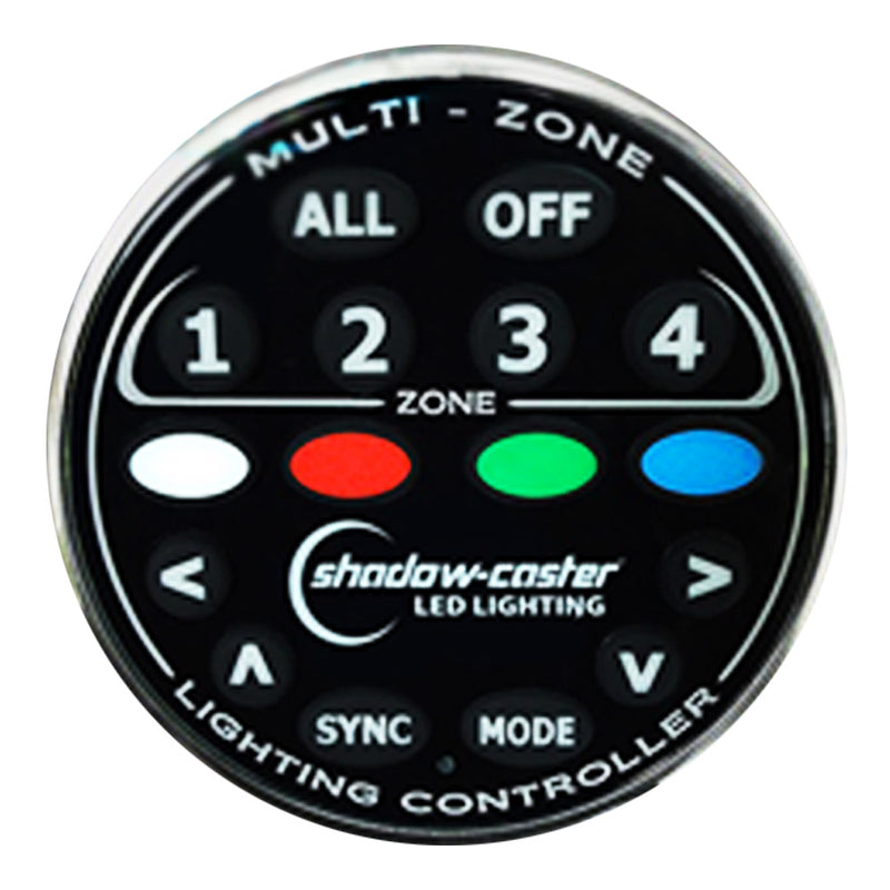 Load image into Gallery viewer, Shadow-Caster Round Zone Controller 4 Channel Remote f/MZ-LC or SCM-LC [SCM-ZC-REMOTE]
