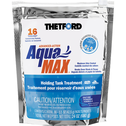 Thetford AquaMax Holding Tank Treatment - 16 Toss-Ins - Spring Shower Scent [96631]