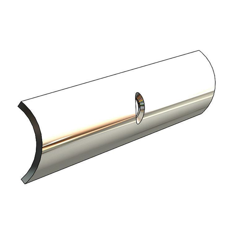 Load image into Gallery viewer, TACO Hollow Back 304 Stainless Steel Rub Rail Insert 3/4&quot; x 6 [S11-4511P6-1]
