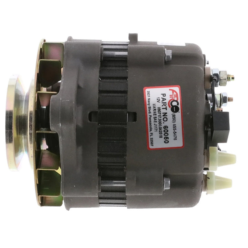 Load image into Gallery viewer, ARCO Marine Premium Replacement Alternator w/Single Groove Pulley - 12V, 55A [60050]
