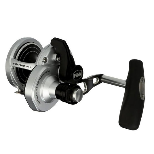 PENN Fathom II Lever Drag 2 Speed 25NLD2LH Left Hand Reel FTHII25NLD2LH [1563179]