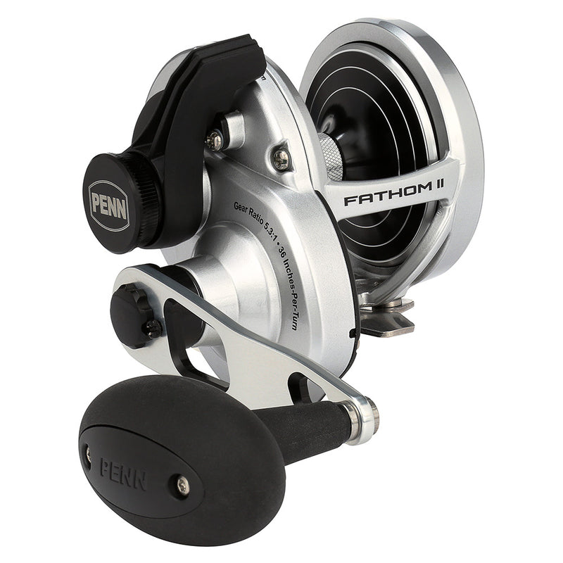 Load image into Gallery viewer, PENN Fathom II Lever Drag Single Speed 25NLD Conventional Reel FTHII25NLD [1563378]
