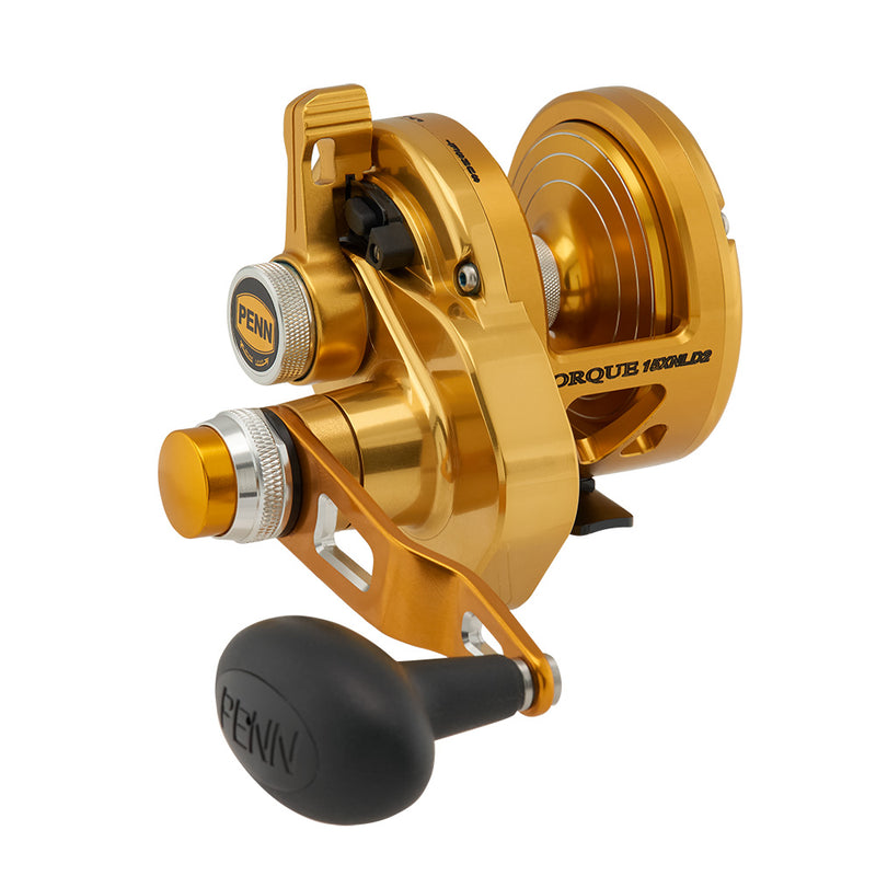 Load image into Gallery viewer, PENN Torque Lever Drag 2 Speed Reel Gold TRQ15XNLD2 [1501850]
