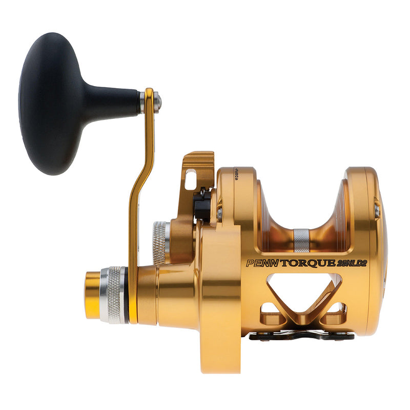 Load image into Gallery viewer, PENN Torque Lever Drag 2 Speed Reel Gold TRQ25NLD2 [1206028]
