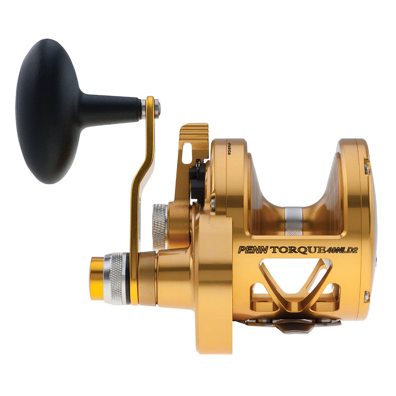 Load image into Gallery viewer, PENN Torque Lever Drag 2 Speed Reel Gold TRQ40NLD2 [1206070]
