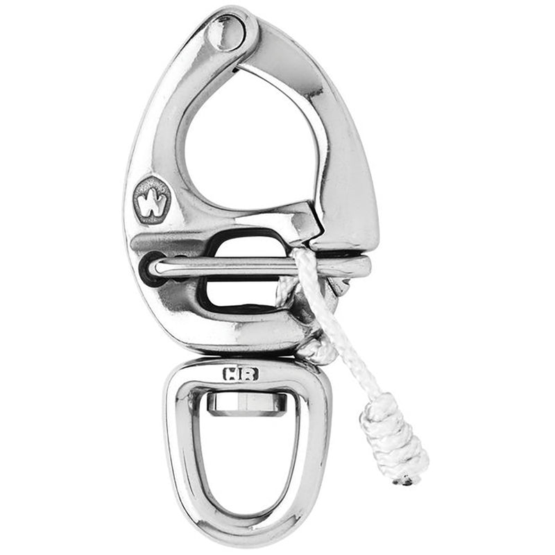 Load image into Gallery viewer, Wichard HR Quick Release Snap Shackle With Swivel Eye - 80mm Length - 3-5/32&quot; [02674]
