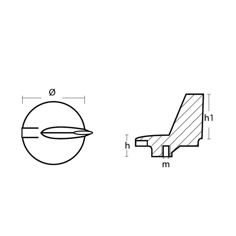 Load image into Gallery viewer, Tecnoseal Zinc Yamaha Trim Tab Anode f/200 - 300 HP Motors [01145]
