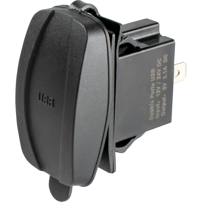 Load image into Gallery viewer, Sea-Dog USB  USB-C Rocker Switch Style Power Socket [426521-1]
