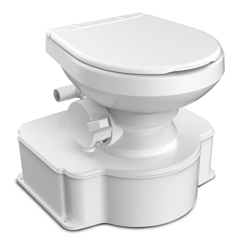 Load image into Gallery viewer, Dometic White M65 Marine Gravity Toilet - Standard Seat Size w/Foot Pedal [312070001]
