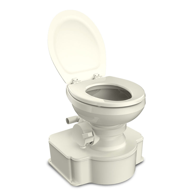 Load image into Gallery viewer, Dometic Bone M65 Marine Gravity Toilet - Elongated Seat Size w/Foot Pedal [312500003]
